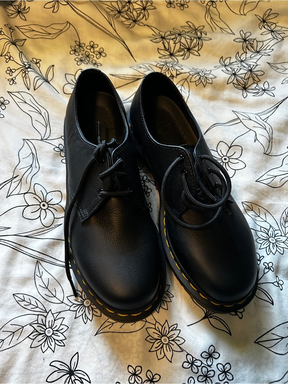 Dr Martens black Oxford shoes